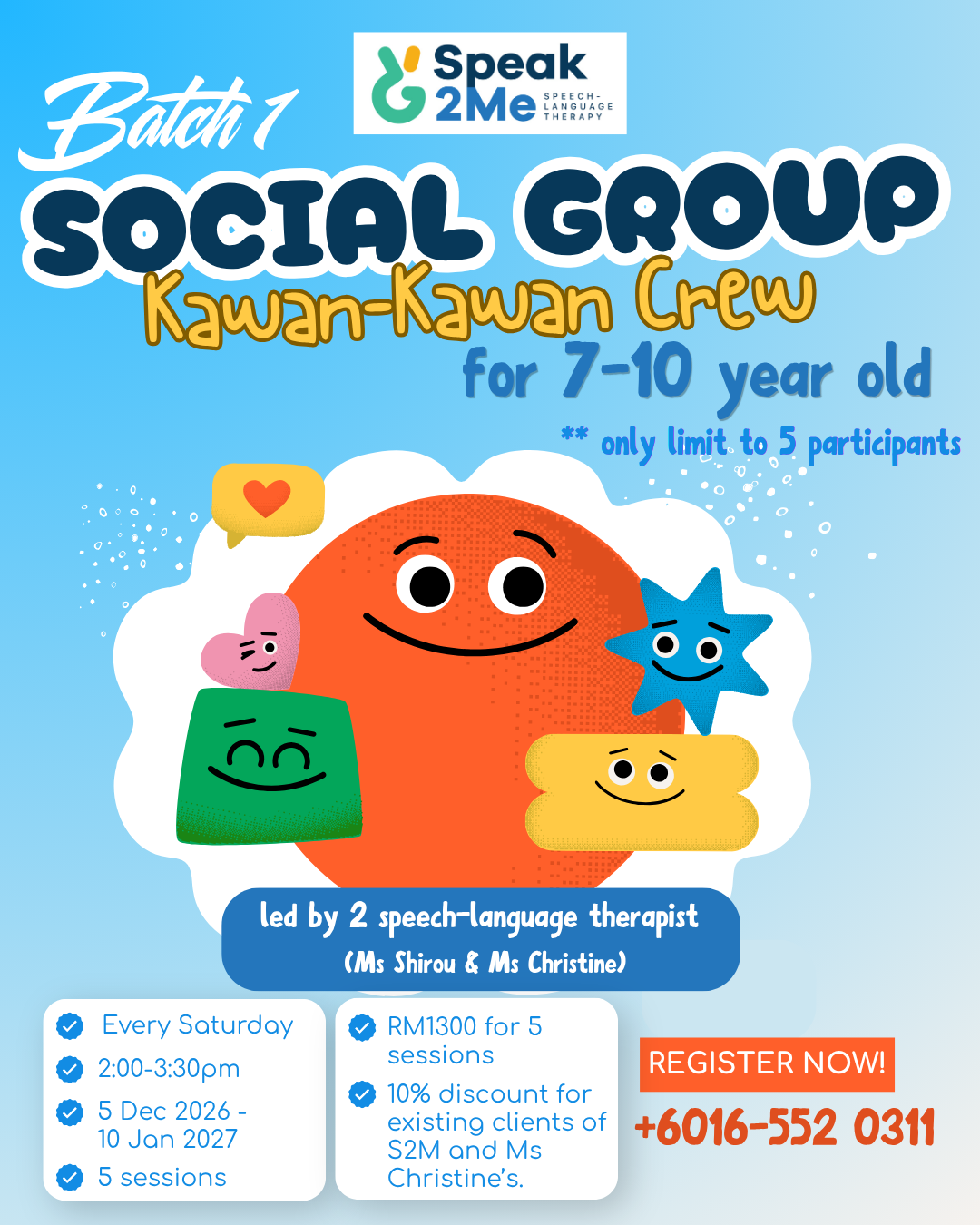 Kawan-Kawan Crew: Social Group for 7–10 years old